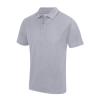 JC040 Sports Polo Shirt Heather Grey colour image
