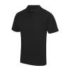 JC040 Sports Polo Shirt Jet Black colour image