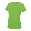 JC005 Ladies Sports T-Shirt Electric Green colour image