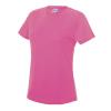 JC005 Ladies Sports T-Shirt Electric Pink colour image