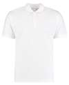 KK413 Klassic slim fit polo short sleeved Superwash® 60ºC White colour image