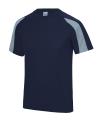 JC003 Contrast Cool T-Shirt Oxford Navy / Sky colour image