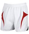 S183X Micro lite Training Shorts White / Red colour image