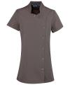 PR682 Orchid beauty and spa tunic Dark Grey colour image