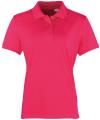 PR616 Women's Coolchecker™ Pique Polo Hot Pink colour image