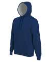 KB443 Heavy Contrast Hoody Navy colour image