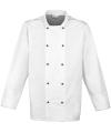 PR661 Cuisine Long Sleeve Chef's Jacket White colour image