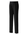 PR520 Polyester trouser (single pleat) Black colour image