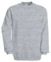 BA401 Set in sweatshirt Heather Grey colour image