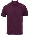 PR615 Coolchecker™ Pique Polo Aubergine colour image