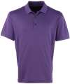 PR615 Coolchecker™ Pique Polo Purple colour image