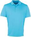 PR615 Coolchecker™ Pique Polo Turquoise colour image