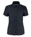 KK360 Women's Workplace Oxford Blouse Short Sleeved French Navy colour image