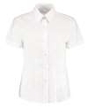 KK360 Women's Workplace Oxford Blouse Short Sleeved White colour image