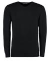 KK352 Arundel V Neck Sweater Long Sleeve Black colour image
