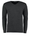 KK352 Arundel V Neck Sweater Long Sleeve Graphite colour image