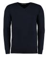 KK352 Arundel V Neck Sweater Long Sleeve Navy colour image