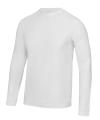 JC002 Long Sleeve Cool T-Shirt Arctic White colour image