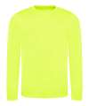 JC002 Long Sleeve Cool T-Shirt Electric Yellow colour image