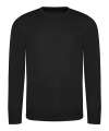 JC002 Long Sleeve Cool T-Shirt Jet Black colour image