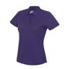 JC045 Ladies Sports Polo Shirt Purple colour image
