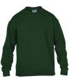GD56B 18000B Kids Heavy Blend™ Sweatshirt Forest colour image