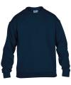 GD56B 18000B Kids Heavy Blend™ Sweatshirt Navy colour image