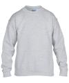 GD56B 18000B Kids Heavy Blend™ Sweatshirt Sport Grey colour image