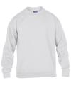 GD56B 18000B Kids Heavy Blend™ Sweatshirt White colour image