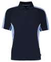 KK938 Gamegear® Cooltex® active polo shirt Navy / Light Blue colour image