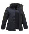 RG086 Women's Defender III 3 in 1 jacket Navy / Black colour image