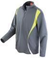 S178X Unisex Training Top Charcoal / Lime / White colour image