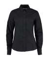 KK388 Women's City Business Blouse Long Sleeve Black colour image