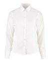 KK743F Ladies Long Sleeve Business Shirt White colour image