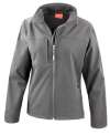 R121F Women's Classic Soft Shell Jacket Grey colour image