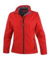 R121F Women's Classic Soft Shell Jacket Red colour image