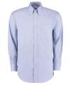 KK105 Corporate Oxford shirt long sleeved Light Blue colour image