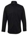 PR234 Signature Oxford long sleeve shirt Black colour image