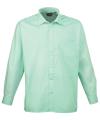 PR200 Long Sleeve Poplin Shirt Aqua colour image