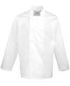 PR657 Long Sleeve Chef’S Jacket White colour image