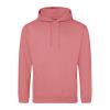 JH001 College Hoodie dusty rose colour image
