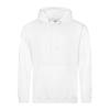 JH001 College Hoodie Arctic White colour image