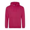 JH001 College Hoodie Cranberry colour image