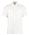 KK133 Pilot Shirt Short Sleeved White colour image