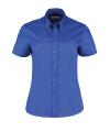 KK701 Women's corporate Oxford blouse short sleeved Royal colour image