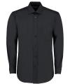 KK104 Men's Long Sleeve Business Shirt Black colour image