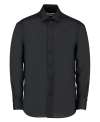 KK131 Tailored Business Shirt Long Sleeved Black colour image