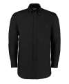 KK351 Workplace Oxford shirt long sleeved Black colour image