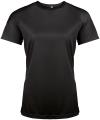 PA439 Women's Short Sleeve T-Shirt Black colour image