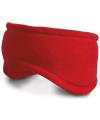 RC140 Fleece Headband Red colour image
